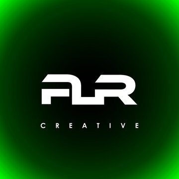 PLR Letter Initial Logo Design Template Vector Illustration