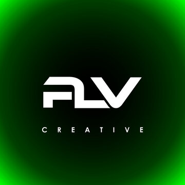 PLV Letter Initial Logo Design Template Vector Illustration