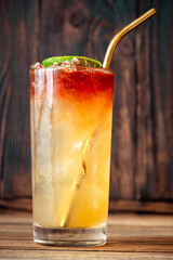 Glass of Holy water cocktail