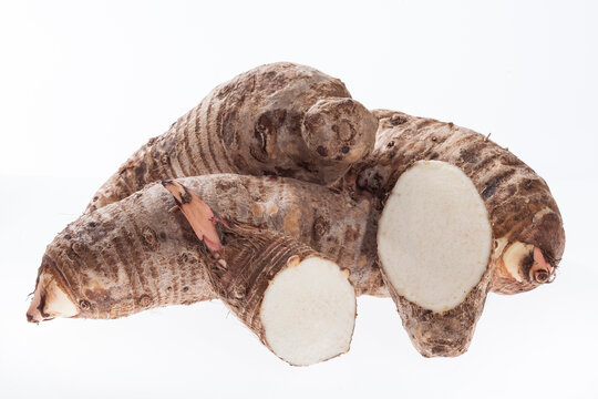 Malanga Edible Tuber - Root Of The Plant Called Colocasia Esculenta