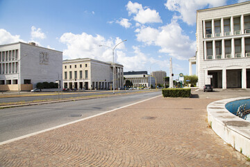 Paesaggio urbano ampio respiro