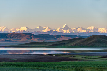 lake in the mountains