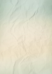Pastel background paper crumpled texture.