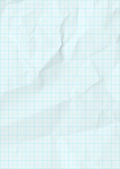 Graph paper background.