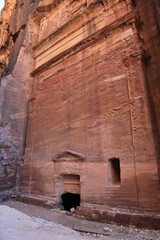 Felsenstadt Petra in Jordanien
