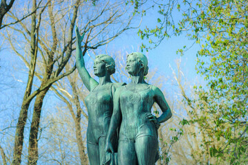 Old Soviet monuments