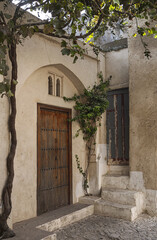 Fototapeta premium Arab architecture in the old medina. Streets, doors, windows, details