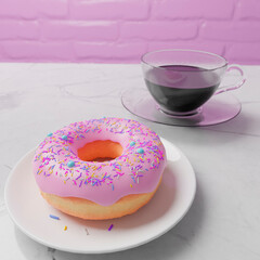 Café con donut