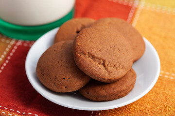 Traditional cookies from the region of Valle del Cauca in Colombia called cucas