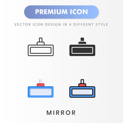 mirror icon for your website design, logo, app, UI. Vector graphics illustration and editable stroke.
