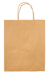 Isolated Brown Paper Bag