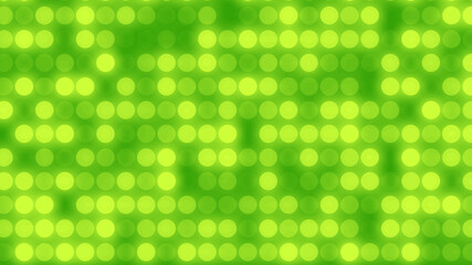 Abstract dot green color pattern gradient texture technology background.