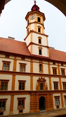 Fototapeta na wymiar Schlossturm, Schloss Eggenberg
