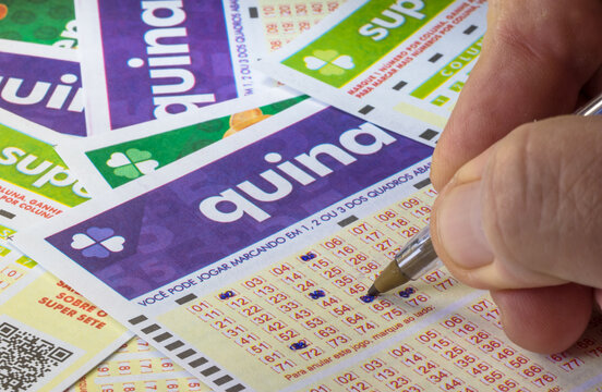 Santa Catarina, Brazil. August 29, 2021. Lotteries of Caixa Econ&ocirc;mica Federal.