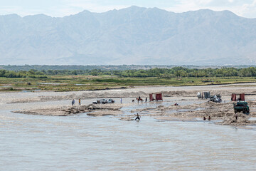 The Panjshir Valley in Afghanistan