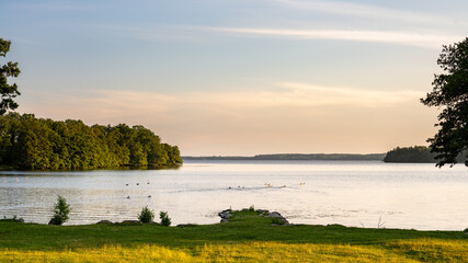 View from Ivö in Skåne, Sweden