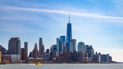 Naklejka premium New York Lower Manhattan