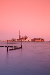 Obraz premium San Giorgio's island in front of San Marco, Venice, Italy