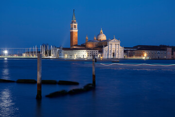 Fototapeta na wymiar San Giorgio's island in front of San Marco, Venice, Italy