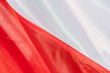 Polish flag - obrazy, fototapety, plakaty