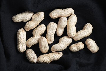 Heap of peanuts