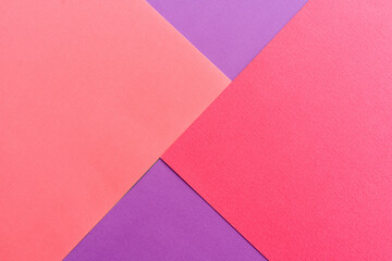 Multi colored abstract paper of pastel colors palette, with geometric shape.