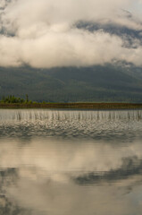 Low Hanging Clouds over Talbot Lake