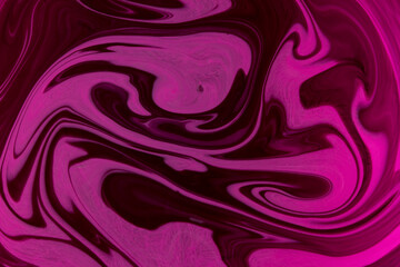 Creative multicolor background with abstract painted waves