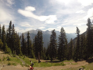 Fototapeta na wymiar Nature near Banff