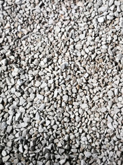 Grey gravel path ideal as a background