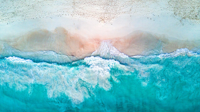 Painting of a sea shore