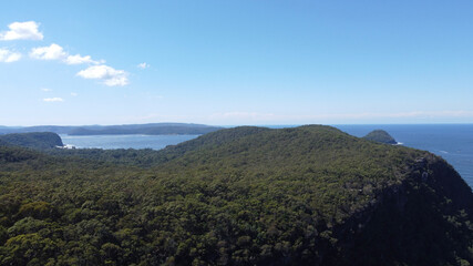 landscape with clouds