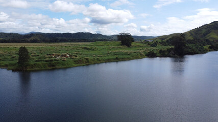 lake in the mountains