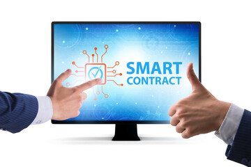 Smart contracts as illustration of blockchain technology