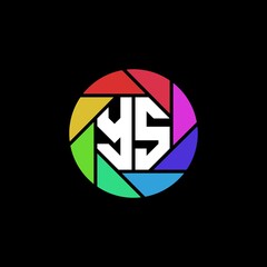 YS Monogram Polygonal Rainbow