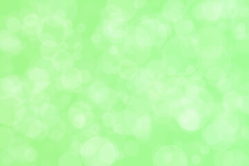 light green abstract defocused background, circle shape bokeh pattern