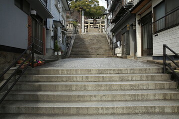 Fototapeta na wymiar 尾道神社