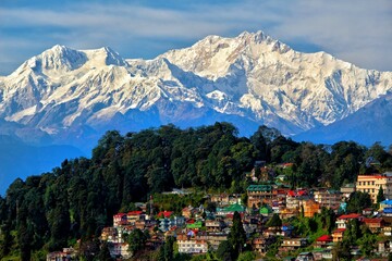 view of the mountains 