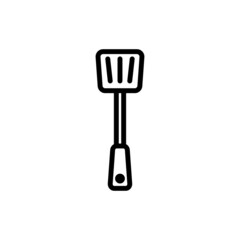 Kitchen spatula icon vector for your design element