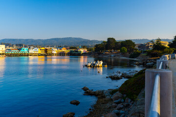 Monterey boardwalk, Old Fisherman's Wharf
