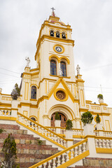 Bogota, Colombia, the Egipto district. The Church of Our Lady of Egypt.
