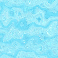 Obraz na płótnie Canvas Aegean teal mottled swirl marble nautical texture background. Summer coastal living style home decor. Liquid fluid blue water flow effect dyed textile seamless pattern.