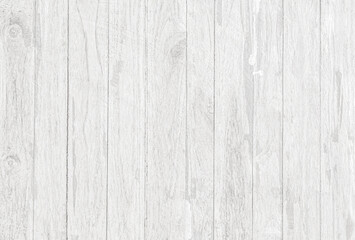 Naklejka premium White wood background. Texture of white wooden wall