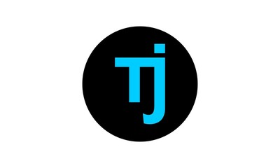 elegant TJ logo letter