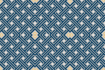 Geometric seamless patterns for background, carpet, wallpaper, clothing, wrapping, batik, fabric and more.
