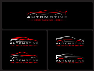 Car wash logo car automobiler race car automotive design