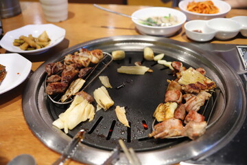 yummy Korean BBQ grilled pork