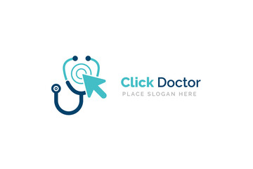 Online medical logo design template. Health and medicine symbol