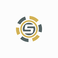 euro sign icon logo vector image