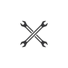 Wrench  vector design